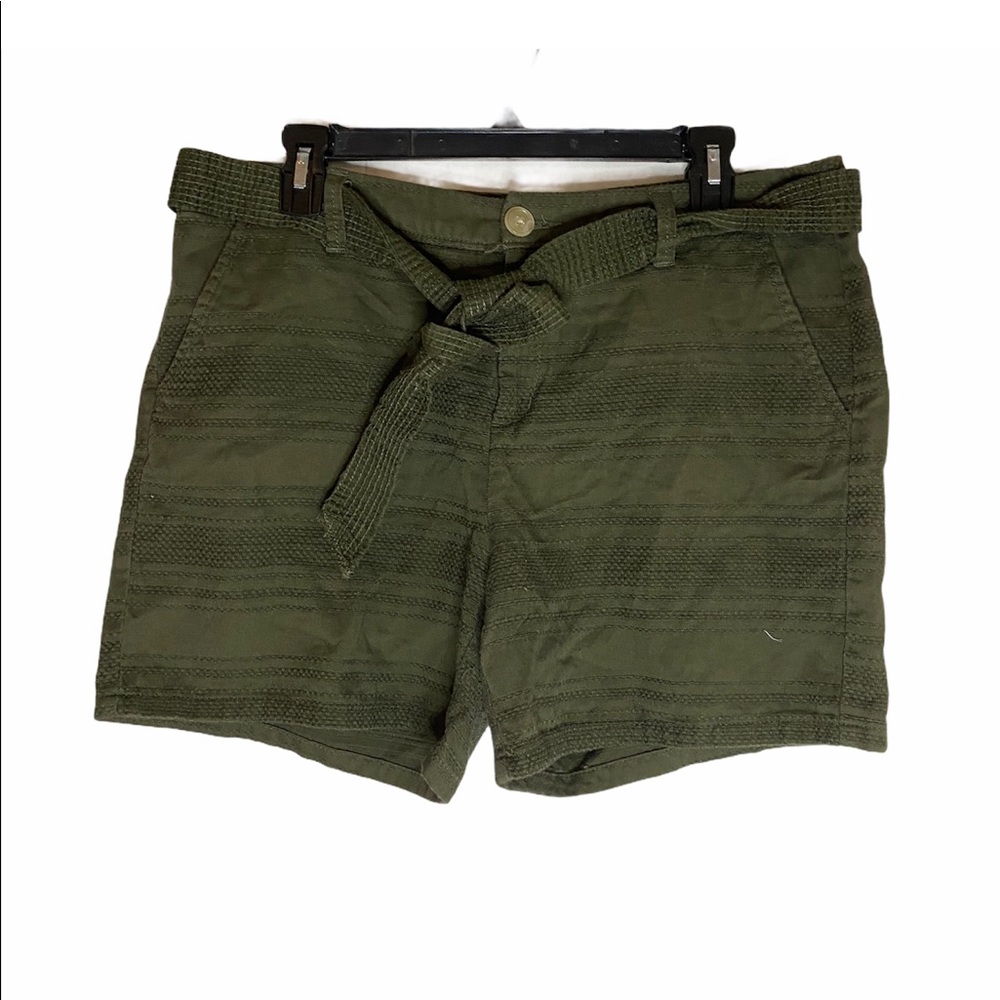 Liz Claiborne Olive Knit Shorts